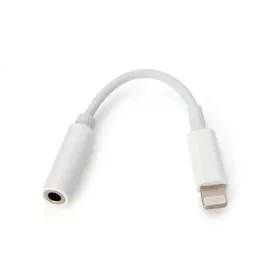 Adapter za slusalice iP-1 iPhone lightning na 3.5mm beli.