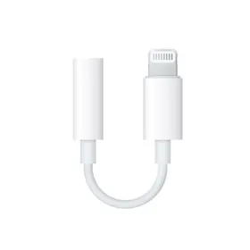 Adapter iPhone lightning na 3.5mm za slusalice beli.