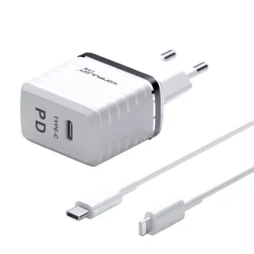Kucni punjac KONFULON C32D+DC13 PD 20W sa iPhone lightning kablom.