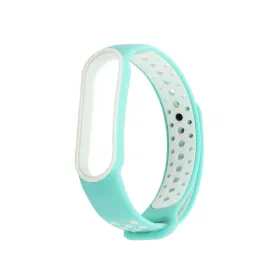 Narukvica za smart watch Xiaomi Mi Band M5/M6 mint bela.