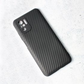 Futrola - maska Carbon fiber za Xiaomi Redmi Note 10 4G/10s crna.