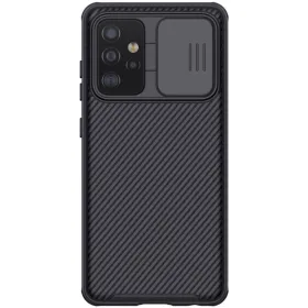Futrola - maska Nillkin CamShield Pro za Samsung A525 Galaxy A52 4G/A526 Galaxy A52 5G/A528B Galaxy A52s 5G crna.