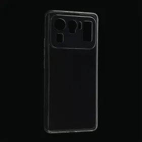 Silikonska futrola - maska Ultra Thin za Xiaomi Mi 11 Ultra Transparent.