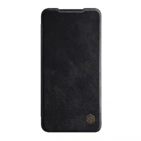 Futrola - maska Nillkin Qin za Samsung G990 Galaxy S21 FE crna.