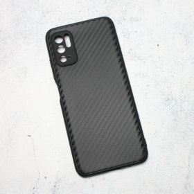 Futrola - maska Carbon fiber za Xiaomi Redmi Note 10 5G crna.