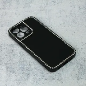 Futrola - maska Frame Cirkon za iPhone 13 Pro 6.1 crna.