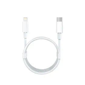 USB Data kabl Remax RC-175i PD 20W iPhone Type C na iPhone lightning beli 1m.