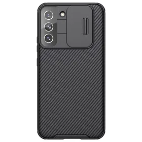 Futrola - maska Nillkin CamShield Pro za Samsung Galaxy S22 Plus 5G crna.