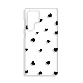 Silikonska futrola - maska print Skin za Samsung Galaxy S22 Ultra 5G Hearts.