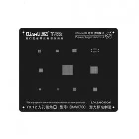 BGA sito Qianli ToolPlus 3D iBlack Power Logic modul za iPhone 6S BMW760.