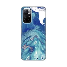Silikonska futrola - maska print za Xiaomi Redmi Note 11T 5G/Poco M4 Pro 5G Blue Marble.