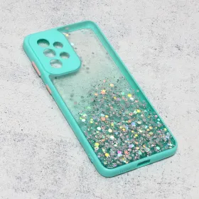 Futrola - maska Frame Glitter za Samsung A536 Galaxy A53 5G mint.