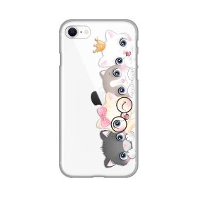 Silikonska futrola - maska print Skin za iPhone 7/8/SE 2020/2022 Cats.