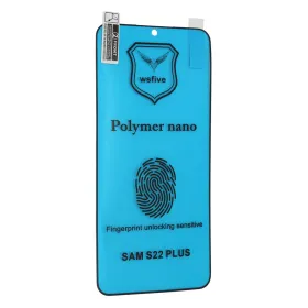 Folija Polymer Nano za Samsung Galaxy S22 Plus crna.
