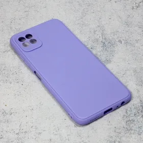 Futrola - maska 3D Camera za Samsung A226 Galaxy A22 5G ljubicasta.