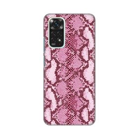 Silikonska futrola - maska print za Xiaomi Redmi Note 11/Redmi Note 11s Pink Snake.