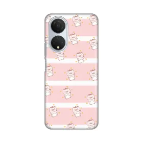 Silikonska futrola - maska print za Huawei Honor X7 Pigs.