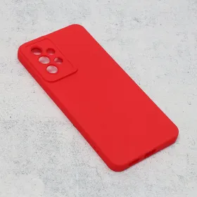 Futrola - maska Silikon Pro Camera za Samsung A536 Galaxy A53 5G crvena.