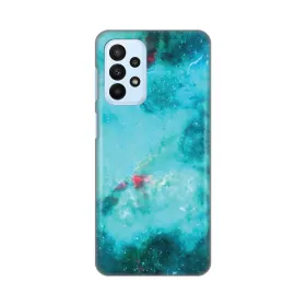 Silikonska futrola - maska print za Samsung A235 Galaxy A23 Marbel Sky.