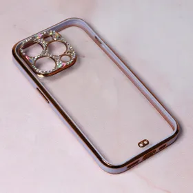 Futrola - maska Cirkon Camera za iPhone 14 Pro 6.1 ljubicasta.