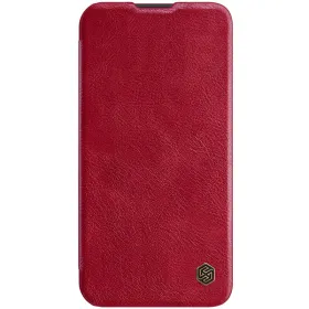Futrola - maska Nillkin Qin Pro za iPhone 14 Plus 6.7 crvena.