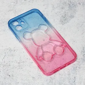 Futrola - maska Violet bear za iPhone 12 6.1 tip 4.