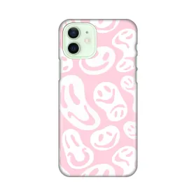 Silikonska futrola - maska print za iPhone 12 6.1 Pink Smiles.