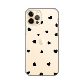 Silikonska futrola - maska print Skin za iPhone 12/12 Pro 6.1 Hearts.