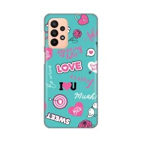 Silikonska futrola - maska print za Samsung A235 Galaxy A23 Love.