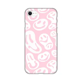 Silikonska futrola - maska print za iPhone 7/8/SE 2020/2022 Pink Smiles.