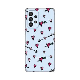 Silikonska futrola - maska print Skin za Samsung A336 Galaxy A33 5G Hearts Pattern.