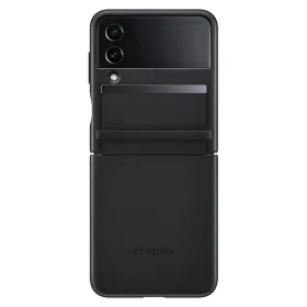 Samsung Futrola - maska kozna na preklop za Samsung F721 Galaxy Z Flip 4 crna (EF-VF721-LBE).