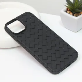 Futrola - maska Weave case za iPhone 14 6.1 crna.