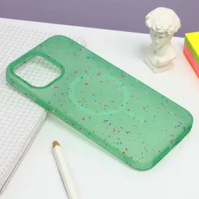 Futrola - maska Colorful Magsafe za iPhone 13 Pro Max 6.7 zelena.
