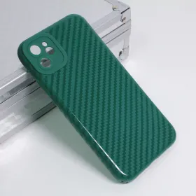 Futrola - maska Silikon Line za iPhone 11 6.1 tamno zelena.