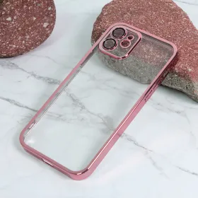 Futrola - maska Pro Color za iPhone 12 6.1 roze.