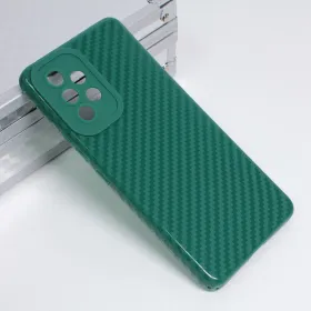 Futrola - maska Silikon Line za Samsung A536 Galaxy A53 5G tamno zelena.