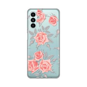 Silikonska futrola - maska print Skin za Samsung A136 Galaxy A13 5G/A047 Galaxy A04s Elegant Roses.