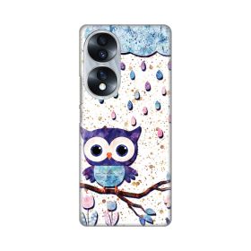 Silikonska futrola - maska print Skin za Huawei Honor 70 Owl.