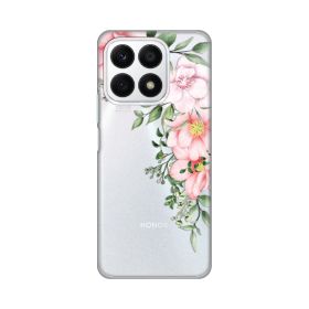 Silikonska futrola - maska print Skin za Huawei Honor X8a Gentle Rose Pattern.