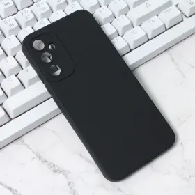 Futrola - maska Silikon Pro Camera za Samsung A346 Galaxy A34 5G 5G crna.