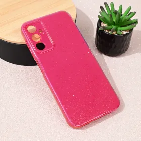 Futrola - maska Sparkle Dust za Samsung A156 Galaxy A15 5G tamno pink.
