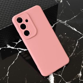 Futrola - maska Teracell Giulietta za Samsung S931 Galaxy S25 mat tamno roze.