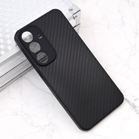 Futrola - maska Carbon fiber za Samsung S936 Galaxy S25 Plus crna.