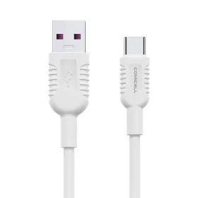 USB data kabl Comicell Superior CO-BX33 Fast 50W 5A Type C 1m beli (MS).