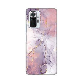 Silikonska futrola - maska print za Xiaomi Redmi Note 10 Pro/Redmi Note 10 Pro Max Pink Marble.