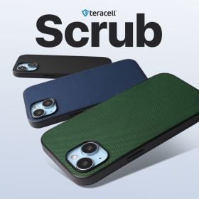 Futrola - maska Teracell Scrub za iPhone 13 Pro 6.1 tamno zelena.