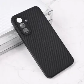 Futrola - maska Carbon fiber za Samsung A566 Galaxy A56 5G crna.