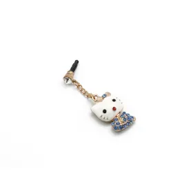 Kapica Slušalice handsfree 3,5 mm charm Kitty L plava.