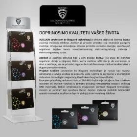 Magnetna zastita protiv zracenja Acellion ljubicasta.